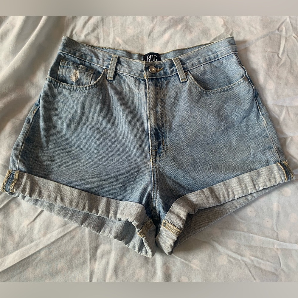 Urban Outfitters Women's High-Waisted Denim Shorts